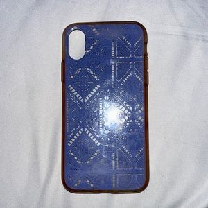 iphone x blue heyday phone case